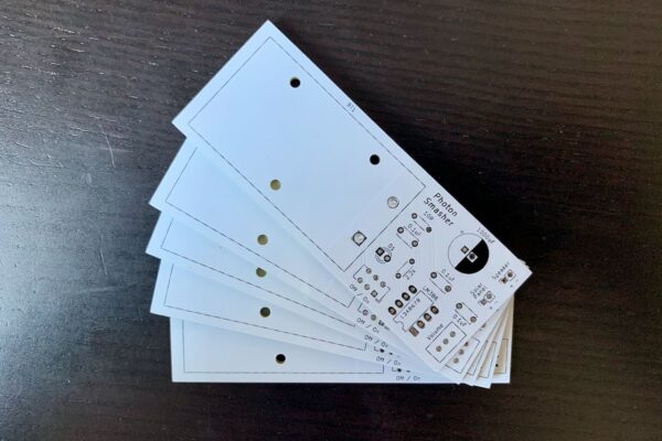 The first batch of PCBs.